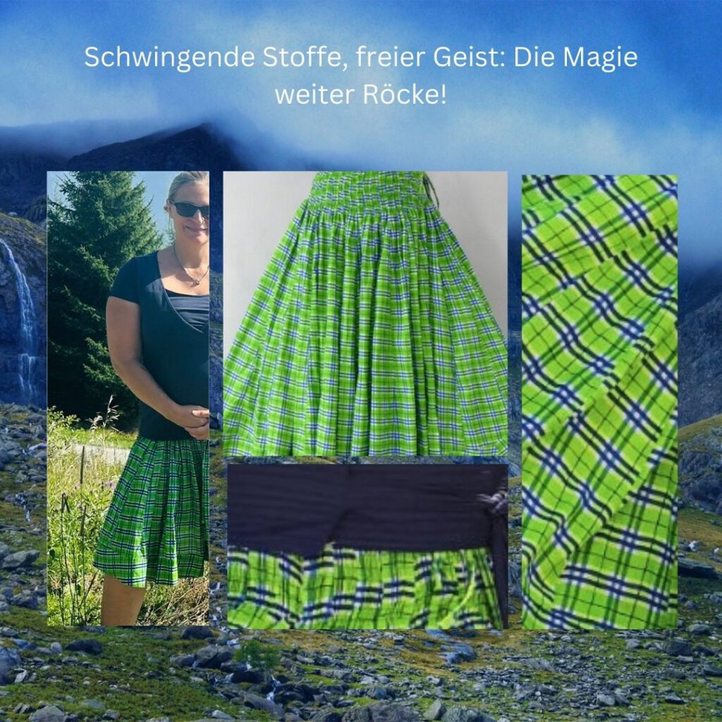grüne weite rock