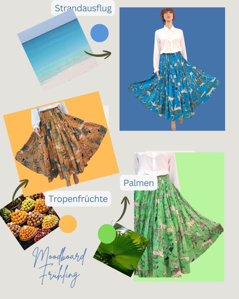 Kollektion von Röcken Frühling 2026