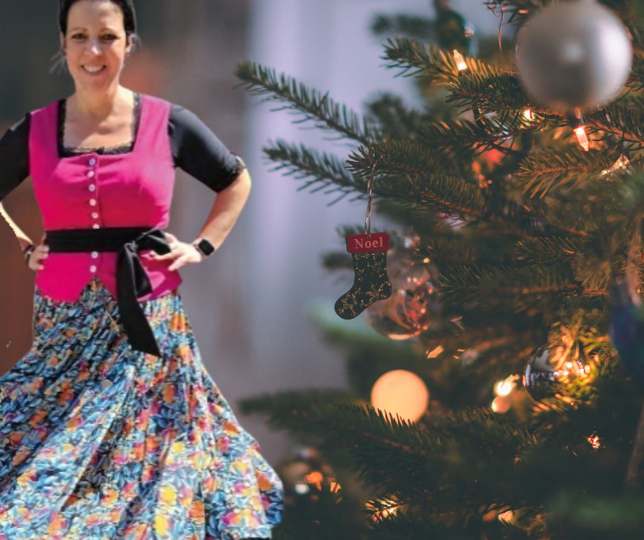 Für Advent ideales JOVVITA Kleid