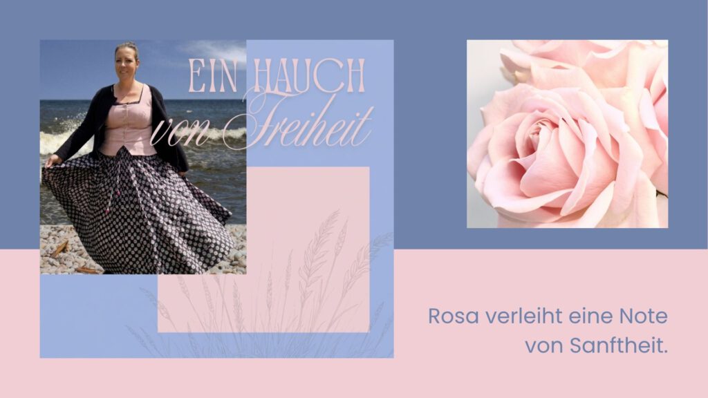 Röcke schwarz mit einem blumenhaften Rosa kombiniert