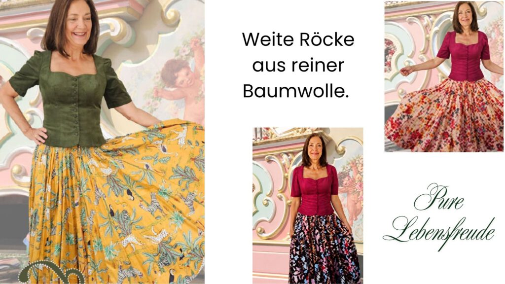 Weite Röcke für die Herbstfeste