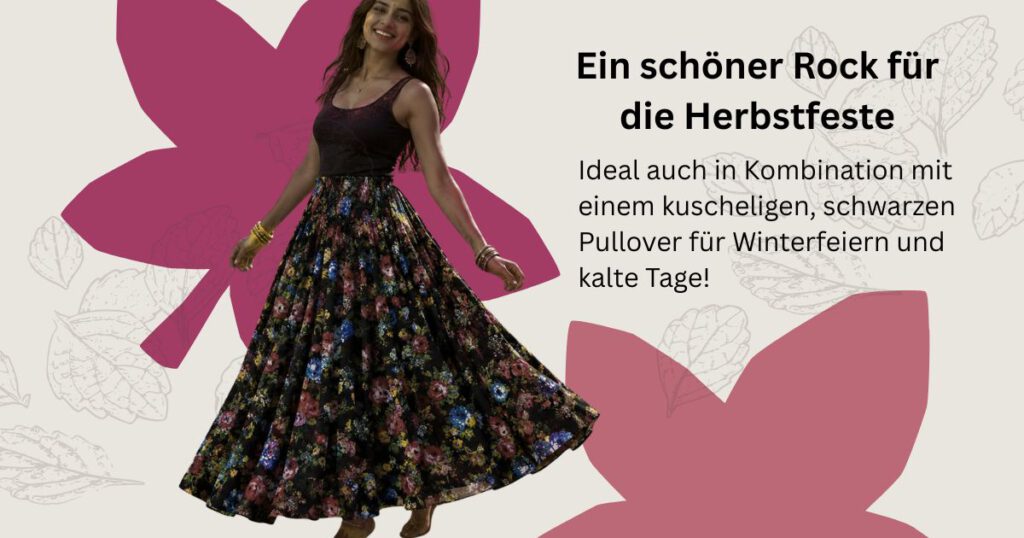 weite Röcke in den Herbstfarben