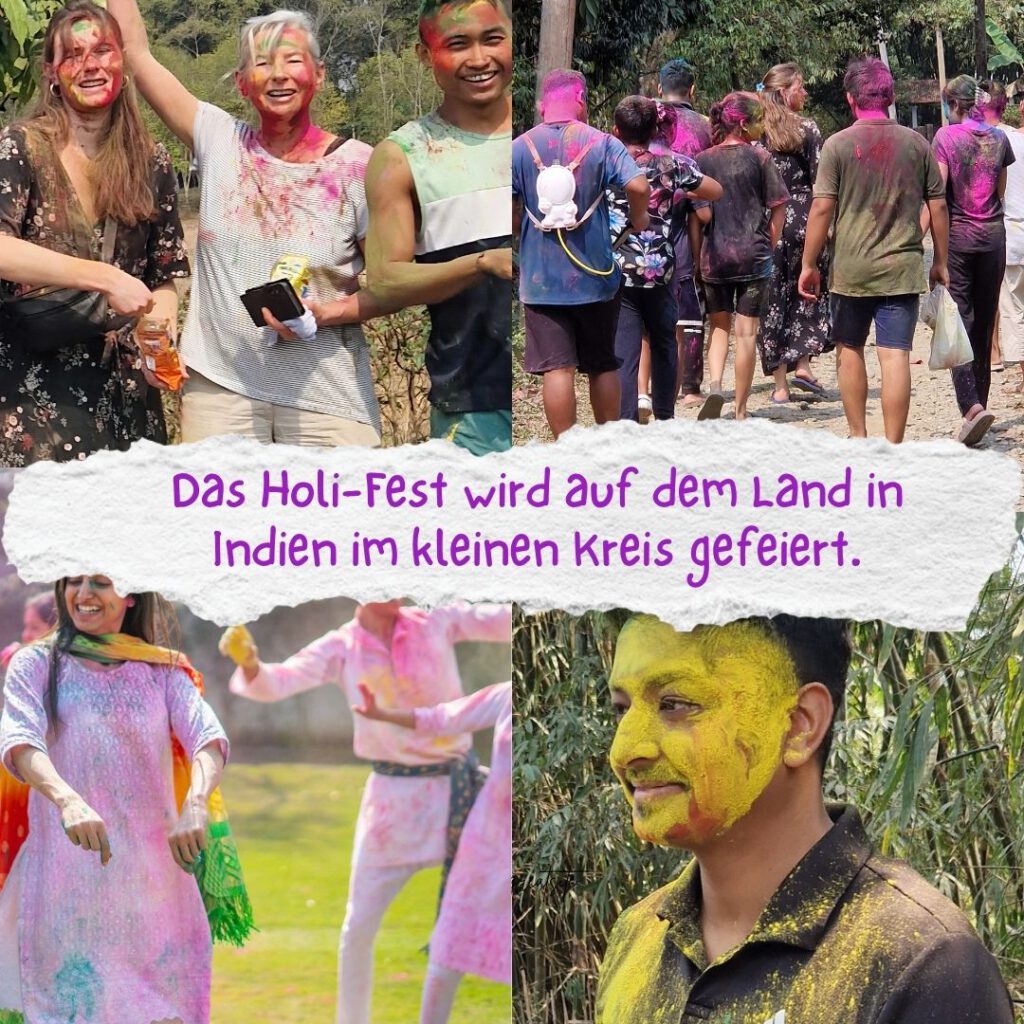 Joyvita weite Röcke in unserem Frauen Projekt und Holi-Farbenfest